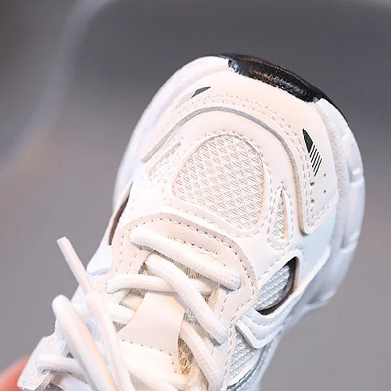Spring and Autumn Children Sports Shoes Unisex Kids Sneakers Mesh Upper Breathable Basketball Shoes Tennis Casual Flats Footwear - SHOWLU FASHION STORE