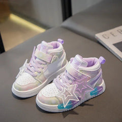 Spring Kids Shoes Fashion Classic Non - slip Children Sneakers 2024 Spring New Walking Shoes for Girls Casual Outdoor - SHOWLU FASHION STORE