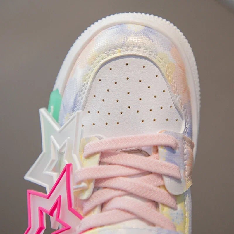 Spring Kids Shoes Fashion Classic Non - slip Children Sneakers 2024 Spring New Walking Shoes for Girls Casual Outdoor - SHOWLU FASHION STORE