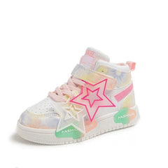 Spring Kids Shoes Fashion Classic Non - slip Children Sneakers 2024 Spring New Walking Shoes for Girls Casual Outdoor - SHOWLU FASHION STORE