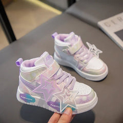 Spring Kids Shoes Fashion Classic Non - slip Children Sneakers 2024 Spring New Walking Shoes for Girls Casual Outdoor - SHOWLU FASHION STORE
