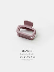 Square Simple Wild Shark Clip Hairware Loose Clip - SHOWLU FASHION STORE