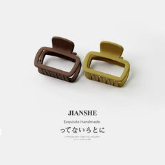 Square Simple Wild Shark Clip Hairware Loose Clip - SHOWLU FASHION STORE
