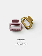 Square Simple Wild Shark Clip Hairware Loose Clip - SHOWLU FASHION STORE