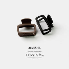 Square Simple Wild Shark Clip Hairware Loose Clip - SHOWLU FASHION STORE
