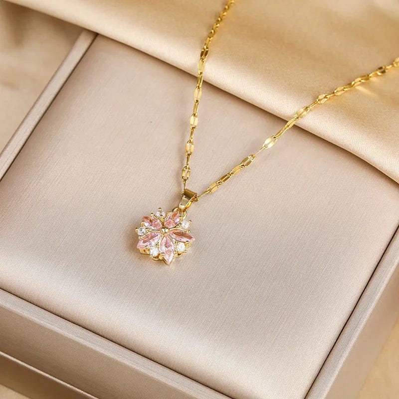 Stainless Steel Blue Hummingbird Pendant Necklace For Women Girls Fashion Clavicle Chain Choker Aesthetic Jewelry Birthday Gifts - SHOWLU FASHION STORE