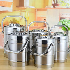 Stainless Steel Insulated Thermos Lunch Box - SHOWLU FASHION STORE