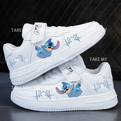 Stitch Shoes sneakers for children Student Casual basketball shoes Kid Sneakers girls boys Running Fashion Sports Shoes Gift - SHOWLU FASHION STORE