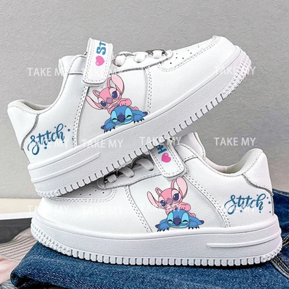 Stitch Shoes sneakers for children Student Casual basketball shoes Kid Sneakers girls boys Running Fashion Sports Shoes Gift - SHOWLU FASHION STORE