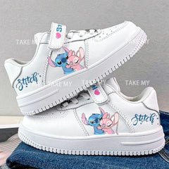 Stitch Shoes sneakers for children Student Casual basketball shoes Kid Sneakers girls boys Running Fashion Sports Shoes Gift - SHOWLU FASHION STORE