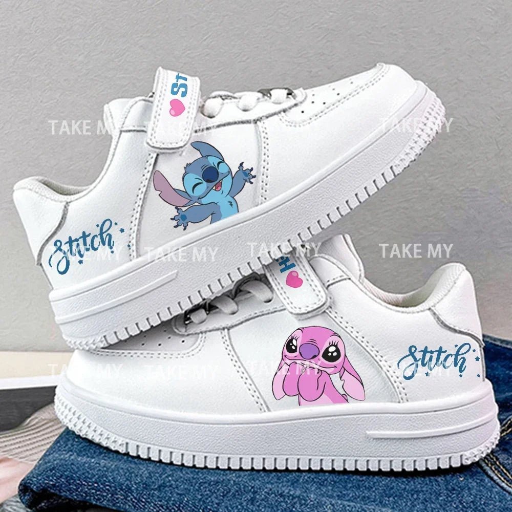 Stitch Shoes sneakers for children Student Casual basketball shoes Kid Sneakers girls boys Running Fashion Sports Shoes Gift - SHOWLU FASHION STORE