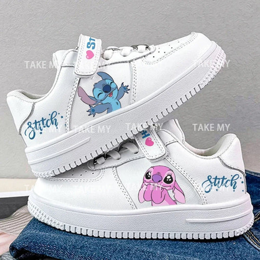 Stitch Shoes sneakers for children Student Casual basketball shoes Kid Sneakers girls boys Running Fashion Sports Shoes Gift - SHOWLU FASHION STORE