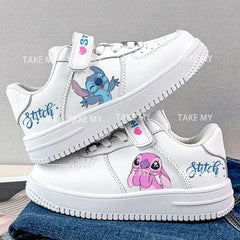 Stitch Shoes sneakers for children Student Casual basketball shoes Kid Sneakers girls boys Running Fashion Sports Shoes Gift - SHOWLU FASHION STORE