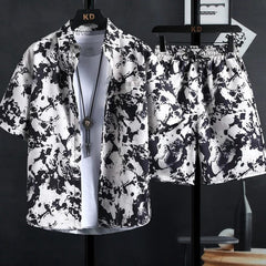 Stylish Floral Shirt & Shorts Set - SHOWLU FASHION STORE
