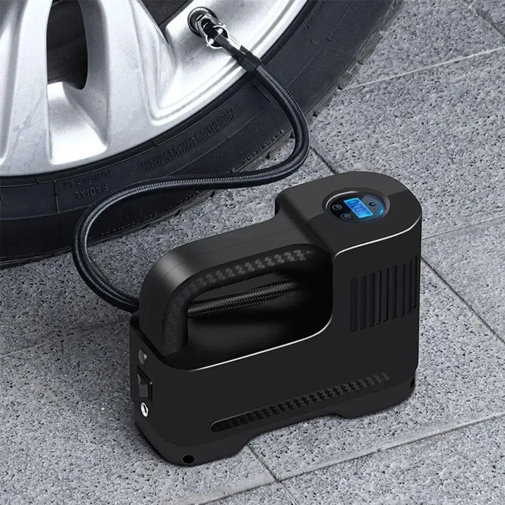 SUITU Wireless Car Inflatable Pump Rechargeable Car Air Compressor Pump 150PSI 120W Automobiles Tire Inflator with LED Light - SHOWLU FASHION STORE