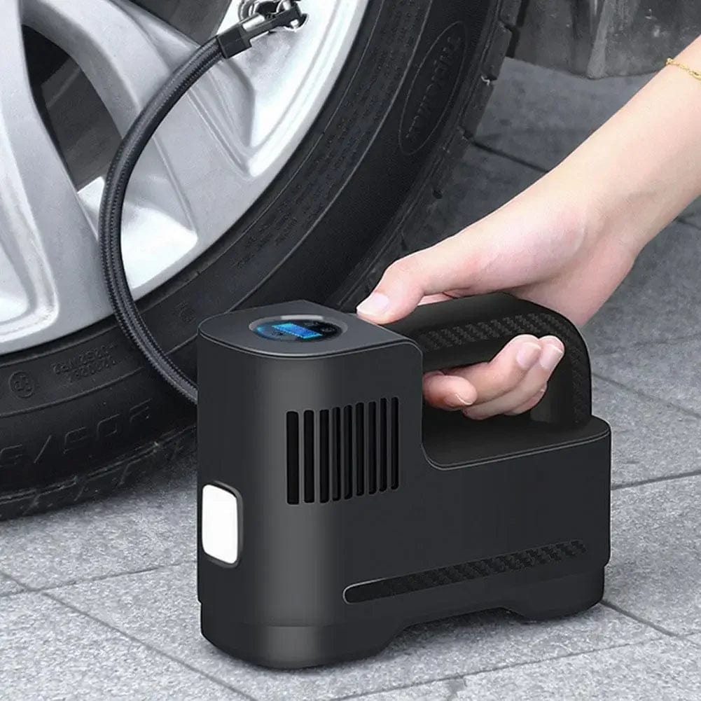 SUITU Wireless Car Inflatable Pump Rechargeable Car Air Compressor Pump 150PSI 120W Automobiles Tire Inflator with LED Light - SHOWLU FASHION STORE