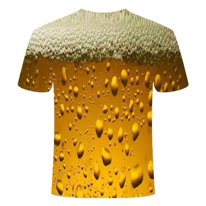 Summer Daily Leisure Man T-shirt beer is the answer - SHOWLU FASHION STORE