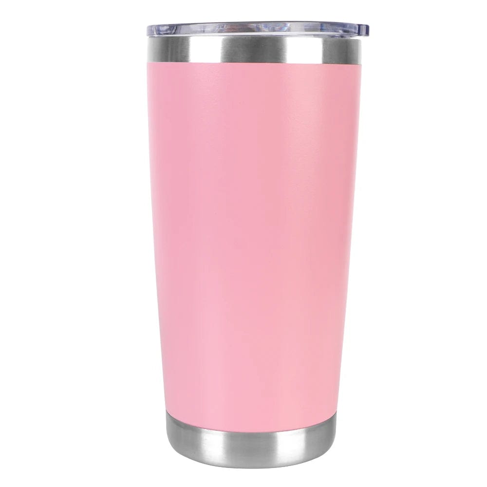 Thermal Mug 20oz Insulated Leakproof Beer Cups With Lids Drinkware Tumbler With Lids Vacuum Water Bottle Stainless Steel - SHOWLU FASHION STORE