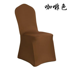 Thickened One - Piece Hotel Wedding Banquet White Chair Cover - SHOWLU FASHION STORE
