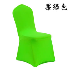 Thickened One - Piece Hotel Wedding Banquet White Chair Cover - SHOWLU FASHION STORE