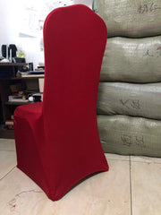 Thickened One - Piece Hotel Wedding Banquet White Chair Cover - SHOWLU FASHION STORE