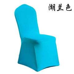Thickened One - Piece Hotel Wedding Banquet White Chair Cover - SHOWLU FASHION STORE