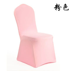 Thickened One - Piece Hotel Wedding Banquet White Chair Cover - SHOWLU FASHION STORE