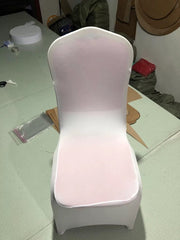 Thickened One - Piece Hotel Wedding Banquet White Chair Cover - SHOWLU FASHION STORE