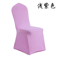 Thickened One - Piece Hotel Wedding Banquet White Chair Cover - SHOWLU FASHION STORE