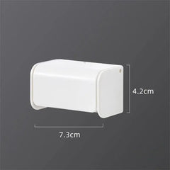 Toothbrush Holder Punch - free Wall - mounted Toothpaste Holder Toothpaste Storage Rack Holders Bath Organizer Bathroom Accessories - SHOWLU FASHION STORE