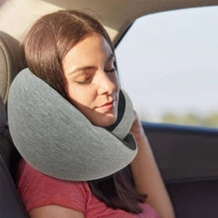 Travel Neck Pillow Travel Neck Cushion Durable U - shaped Travel Pillow Non - deformed Airplane Pillow - SHOWLU FASHION STORE