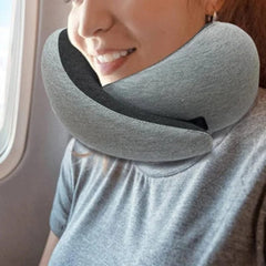 Travel Neck Pillow Travel Neck Cushion Durable U - shaped Travel Pillow Non - deformed Airplane Pillow - SHOWLU FASHION STORE