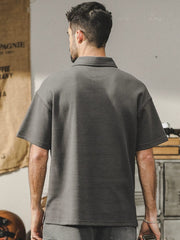 Trendy Polo Shirt Summer American Minimalist Casual Short Sleeve - SHOWLU FASHION STORE
