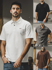 Trendy Polo Shirt Summer American Minimalist Casual Short Sleeve - SHOWLU FASHION STORE