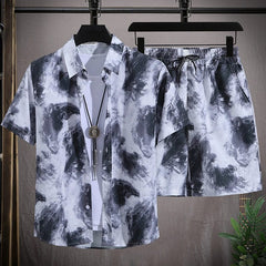 Tropical comfy Beachwear Set - SHOWLU FASHION STORE