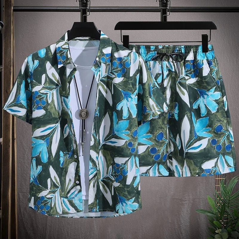 Tropical comfy Beachwear Set - SHOWLU FASHION STORE