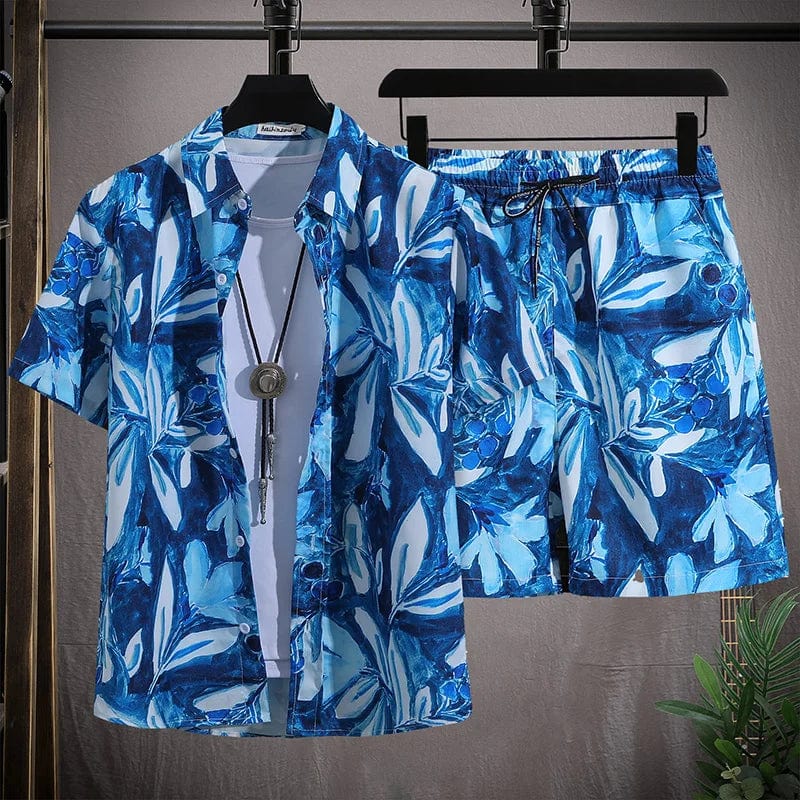 Tropical comfy Beachwear Set - SHOWLU FASHION STORE