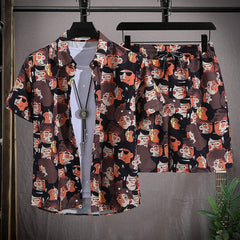 Tropical comfy Beachwear Set - SHOWLU FASHION STORE