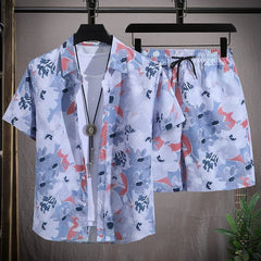 Tropical comfy Beachwear Set - SHOWLU FASHION STORE