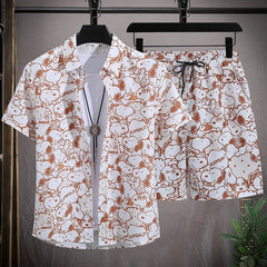 Tropical comfy Beachwear Set - SHOWLU FASHION STORE