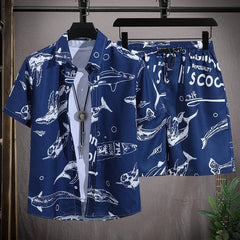 Tropical comfy Beachwear Set - SHOWLU FASHION STORE