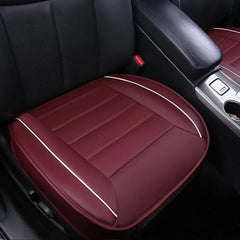 Ultra - Luxury Car Seat Protection Single Seat Without Backrest PU Senior Leather Seat Cover Odorless For Most 5 - seat Sedan SUV - SHOWLU FASHION STORE