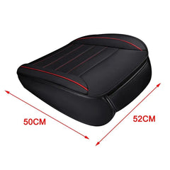 Ultra - Luxury Car Seat Protection Single Seat Without Backrest PU Senior Leather Seat Cover Odorless For Most 5 - seat Sedan SUV - SHOWLU FASHION STORE