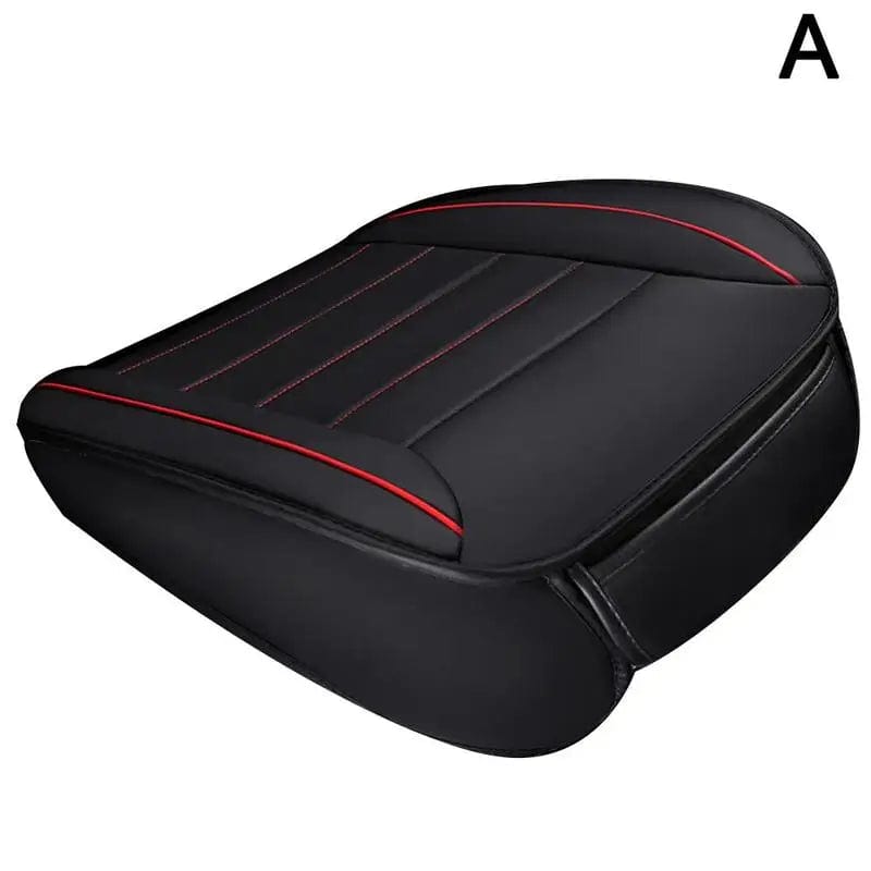 Ultra - Luxury Car Seat Protection Single Seat Without Backrest PU Senior Leather Seat Cover Odorless For Most 5 - seat Sedan SUV - SHOWLU FASHION STORE
