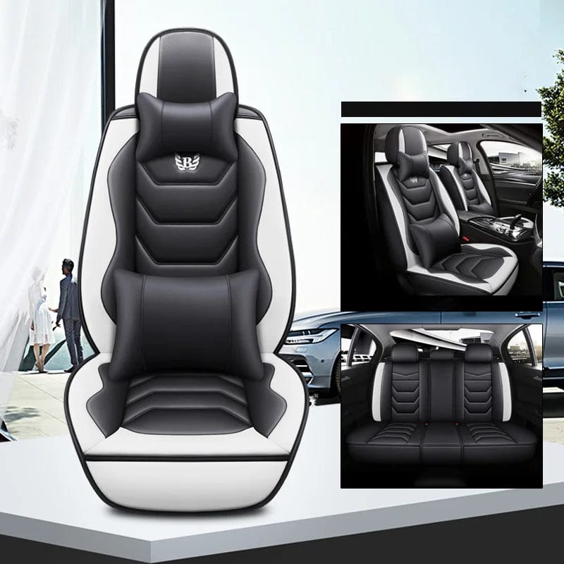 Universal Car Seat Cover For Toyota Aygo Camry Raize Opel Astra J Astra K Grandland X Vectra B Astra H Full Set Auto Accessories - SHOWLU FASHION STORE
