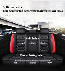 Universal Car Seat Cover For Toyota Aygo Camry Raize Opel Astra J Astra K Grandland X Vectra B Astra H Full Set Auto Accessories - SHOWLU FASHION STORE