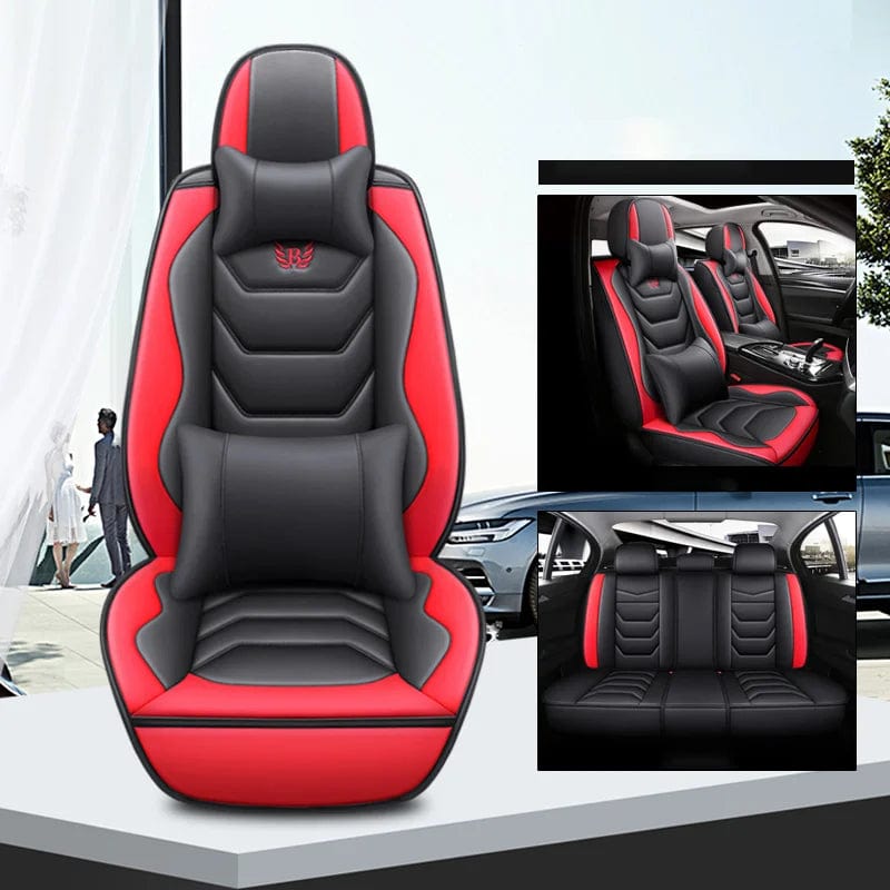 Universal Car Seat Cover For Toyota Aygo Camry Raize Opel Astra J Astra K Grandland X Vectra B Astra H Full Set Auto Accessories - SHOWLU FASHION STORE