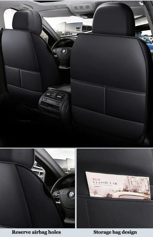 Universal Car Seat Cover For Toyota Aygo Camry Raize Opel Astra J Astra K Grandland X Vectra B Astra H Full Set Auto Accessories - SHOWLU FASHION STORE