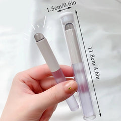 Upgrade Silicone Lip Brush With Cover Angled Concealer Brush Like Fingertips Q Soft Lipstick Makeup Brushes Round Head No Broken - SHOWLU FASHION STORE