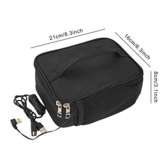USB Electric Heating Lunch Bag Waterproof Car Travel Camping Electric Lunch Box Food Warmer Heater Container Packet Thermal Bag - SHOWLU FASHION STORE